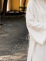 Abaya pour femmes, coupe ample, ceinturée, kaftan islamique musulman, vêtements d'extérieur respirants pour l'été