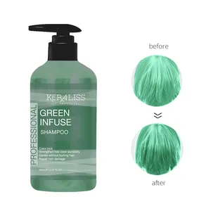 Profesyonel üreticileri lüks renk biriktirme kremi saç yatırma kalmak renk kilidi şampuanı