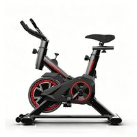 Vélo de spinning avec écran LCD, siège et guidon réglables, robuste, pour la maison, résistance magnétique, capacité 120 kg