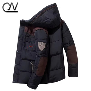 Veste d'hiver pour <span class=keywords><strong>homme</strong></span>, <span class=keywords><strong>grande</strong></span> <span class=keywords><strong>taille</strong></span>, style bomber, épaisse et chaude, pour sports de plein air, vente en gros - Product Image 1