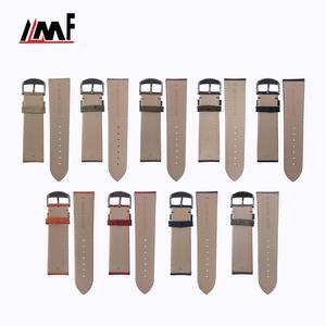 Best Selling Custom Color Multi New Trend Vegetable Tanned Leather Lining Durability <b>Watch</b> Band for Mechanical <b>Watch</b> - Product Image 5