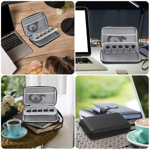 Estuche Portátil Personalizado con Logotipo, Carcasa Rígida de EVA para Memoria USB, Bolsa Organizadora de Herramientas de Viaje Impermeable - Product Image 2