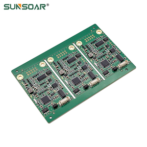 Carte de circuit imprimé multicouche 6 couches avec masque de soudure vert, assemblage de carte de circuit imprimé personnalisé - Product Image 3
