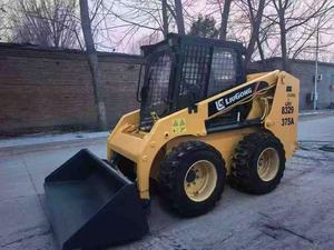 Minicargadora compacta 375A 4x4 con retroexcavadora, cargadora de ruedas LIUGONG CAT CASE, tractor diésel chino, maquinaria agrícola. - Product Image 6