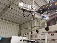 Machine de profilage de pierre de marbre de granit avec le moteur et l'équipement de coupe et de polissage de PLC