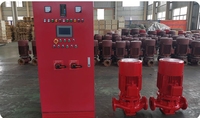 Pompa Booster Sentrifugal Vertikal 13.8m3/Jam, Head 34m, 3kw untuk Peningkatan Tekanan Pipa Kebakaran