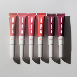 Punta de felpa de marca personalizada, color líquido para las mejillas, uso durante todo el día, acabado natural, fórmula mezclable para la cara, venta al por mayor - Product Image 1