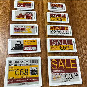 New Ble Nfc Etiquetas Eletrônicas Preisschilder Digital Price Tag Esl Epd E Ink Display Elektronik Etiket Electronic Shelf Label - Product Image 1
