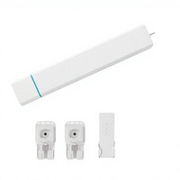 Motor para Persiana Romana Tuya WiFi con Control Remoto y Accionamiento por Cadena para Persianas de Tela, Compatible con Alexa, para Sala de Estar y Cocina, Funciona con Batería