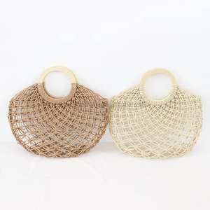 New Trending Luxury Women's <b>Handbags</b> Brand Designer Straw Messenger Bags Fashion Open Bucket Shape <b>Chain</b> Strap Tanjing - Product Image 3