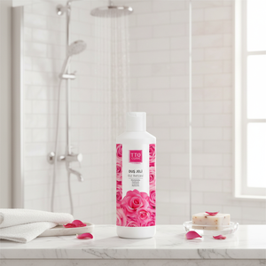 Gel Douche TTO Clinic Rose Garden 500ml Hydratant Nourrissant Rafraîchissant Vitamine E Niacinamide Panthénol pour Femmes Tous Types de Peau - Product Image 3