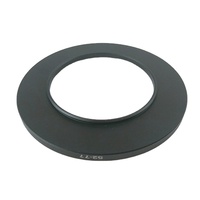 Accessoires pour appareil photo numérique Massa, alliage d'aluminium noir, compatible avec les objectifs plein format, bague d'adaptation de filtre 52 mm-77 mm, multi-marques