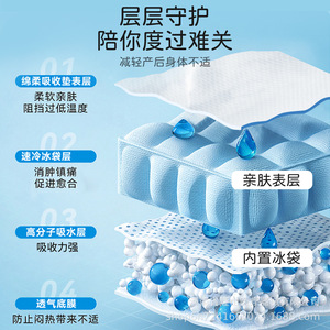 Hayward Medical Ice Pad Perineal Cooling Mat Postpartum Pain Relief For Vaginal And Cesarean Sections 1 Piece Pack - Product Image 4