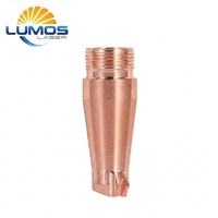Buse de soudage laser à fibre portative WSX-E Type E M11, pointe de torche d'alimentation en fil de 1,2 mm, tête de pistolet de soudage en cuivre, pièces consommables