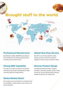 Bebida de chai en polvo de fácil disolución SIGNWIN, envasada en bolsa de aluminio para cafeterías - Product Image 2