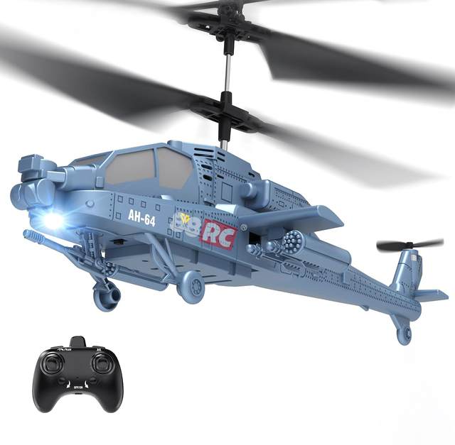 SQN-040 Fixed-Height RC Helicopter Toy 3.5-Channel Follow-Me Function Ready-to-Play Electric Drone 30-50m Range Indoor/Outdoor