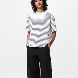 Nueva Colección de Ropa de Dormir para Mujer 2026, Conjuntos de Pijamas Elegantes <span class=keywords><strong>con</strong></span> Cintura Elástica, Ropa de Casa de Punto a Rayas - Product Image 2
