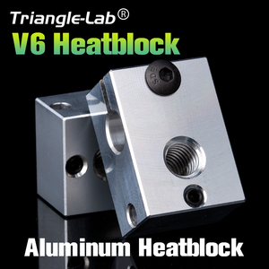 Bloc chauffant et cartouches de capteur Trianglelab V6 – Nouveaux composants d'extrudeuse d'imprimante 3D PT100 Prusa V6 pour buse et hotend - Product Image 4