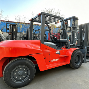 Chariot élévateur diesel CPCD100 10 tonnes à rendement stable, avec pièces de roulement renforcées, pour entrepôt en acier et manutention de matières premières en vrac lourdes - Product Image 5
