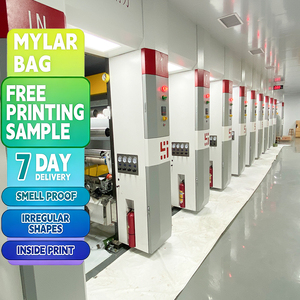 Sac en plastique personnalisé pour vêtements avec logo, résistant aux UV et à l'humidité, pour le rangement de sous-vêtements, chaussettes, sac en mylar laminé avec fenêtre - Product Image 6