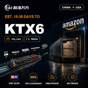 KTX6 FBA FTL LTL Versandagent 15716 Wolf <span class=keywords><strong>Xing</strong></span> Bldg E JUSTIN TX 76247-7791 Seefracht DDP LCL FCL Spediteur - Product Image 1
