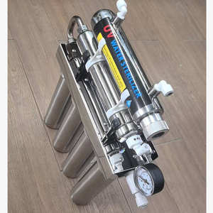 Purificador de Água Comercial de Carbono Ativado em 6 Estágios, Sistema Manual de Ultrafiltração UV, Filtro de Água Potável Direta, Água Suave - Product Image 3