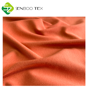Peso 290 gsm 67% bambu 28% algodão 5% spandex malha tecido de camada dupla para moletons - Product Image 3