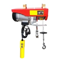 Couleur de coque personnalisée IP54 200kg Poids de levage Type PA Mini palan électrique pour la fabrication de grues de pont