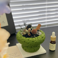[Soigneusement sélectionné] Coffret cadeau d'huiles essentielles d'aromathérapie aux quatre couleurs, diffuseur, lampe en pierre de cristal, pour la maison, la chambre, longue durée