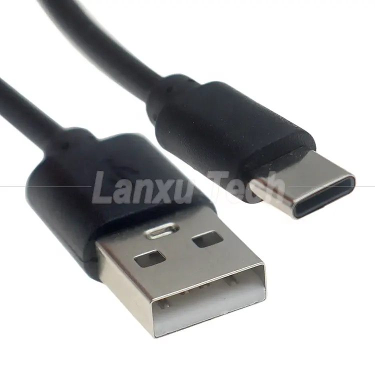 Cabo de carregamento rápido de alta qualidade 2A 1m 2m 3m 5m USB 2.0 A para tipo C extensão de carregador de dados para celular e tablet