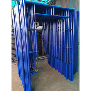 Échelle métallique large en acier pour maçonnerie, échafaudage en H pour travaux de construction, plateforme de 4 pieds et 5,5 pieds - Product Image 3