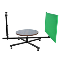 Plate-forme de prise de vue vidéo professionnelle à 360 Rotation tête panoramique platine Studio photomaton