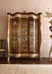 <span class=keywords><strong>Buffet</strong></span> de luxe <span class=keywords><strong>baroque</strong></span> doré avec miroir - Product Image 4