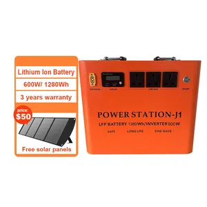 Generatore solare 110v 120v 155 centrale elettrica portatile 5kw 1500w 200w migliore centrale elettrica portatile 800w 300w