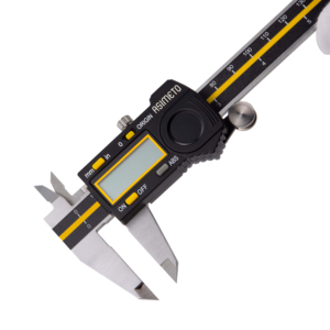 Calibrador Vernier Asimeto OEM Personalizado, Rango de Medición de 0-6 Pulgadas/0-150 mm, Herramienta con Rodillo de Pulgar para Marcas de Equipos Originales - Product Image 1