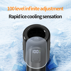 Ventilateur portable sans pales 3000 mAh, rechargeable, 100 vitesses, pour extérieur, avec charge Type-C, sans fil, à batterie, vente directe usine - Product Image 6