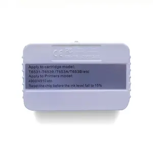 Ocbestjet 4900 4910 מחסנית שבב Resetter עבור Epson 4900 4910 P5000 P5080 מדפסות