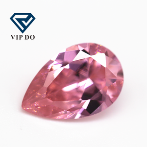 Wuzhou-gemas sueltas <span class=keywords><strong>de</strong></span> circonia cúbica <span class=keywords><strong>rosa</strong></span>, calidad 5A, 2x3mm-10x14mm, gemas sintéticas en forma <span class=keywords><strong>de</strong></span> pera, <span class=keywords><strong>Diamante</strong></span> cortado, CZ - Product Image 3