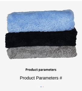 Panno per Lavaggio <span class=keywords><strong>Auto</strong></span> in Microfibra Senza Bordi 40x40 cm, 550 g/m² in Coral Fleece e Poliestere per la Pulizia dell'<span class=keywords><strong>Auto</strong></span>, Peso 500 g/m² - Product Image 2