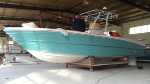 8.5m nuovo ghiaccio blu in fibra di vetro barca da pesca con certificazione ce - Product Image 5
