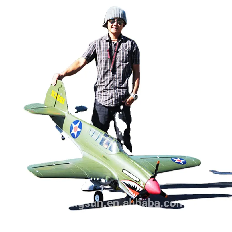 Curtiss P-40 Warhawk EPO foam rc US aircraft