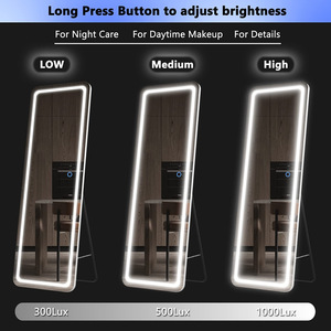 <span class=keywords><strong>Espejo</strong></span> LED <span class=keywords><strong>Rectangular</strong></span> de Cuerpo Entero al por Mayor, <span class=keywords><strong>Espejo</strong></span> de Vanidad Iluminado Independiente y de Pared para Hogar y Hotel - Product Image 6