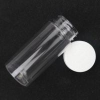 Botol Kemasan Kosmetik Tabung Plastik Bunga CR PET Berkualitas Tinggi Grosir 50*114mm Dengan Tutup Segel Anti Bongkar