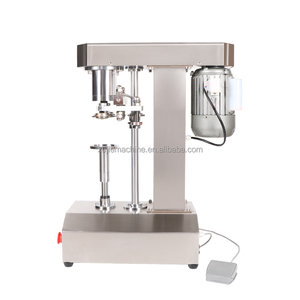 Bán buôn 160 loại máy tính để bàn tin có thể niêm phong máy bán tự động trái cây và thịt tin container máy đóng nắp - Product Image 3