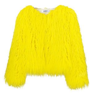 Cappotto Invernale Largo di Lusso a Maniche Lunghe e Vita Alta con Patchwork da Donna 2025, Soffice Giacca in Pelliccia Sintetica di Volpe - Product Image 5