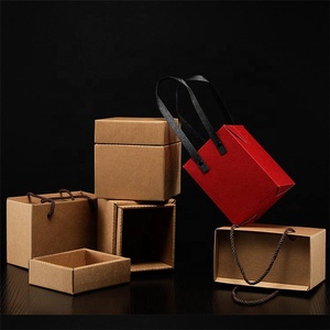 Custom Modern Novel Design <strong>Suitcase</strong> Brown Kraft Recycled Materials Storage <strong>Cardboard</strong> Coated Rigid Paper Box - Product Image 2