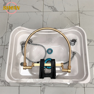 Siman 2025 más caliente portátil <span class=keywords><strong>de</strong></span> moda Abs Bowl cama <span class=keywords><strong>de</strong></span> champú sin tuberías <span class=keywords><strong>de</strong></span> plomerí<span class=keywords><strong>a</strong></span> con frenos en la parte inferior para salón <span class=keywords><strong>de</strong></span> belleza - Product Image 1