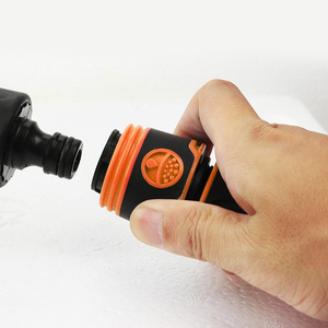Conector de agua para jardín Huabangshi, de plástico roscado de 12 mm, conexión rápida para accesorios de manguera, fácil de instalar - Product Image 3