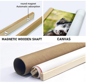 <span class=keywords><strong>Poster</strong></span> suspendu <span class=keywords><strong>personnalisé</strong></span> avec votre propre <span class=keywords><strong>photo</strong></span>, texte sur toile, peinture murale, art, cadre magnétique - Product Image 6
