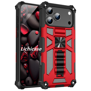 Lichicase nhà máy bán buôn Heavy Duty Armor điện thoại bao gồm cho <span class=keywords><strong>Coolpad</strong></span> Di Sản brisa PC TPU Combo Trường hợp di động - Product Image 2